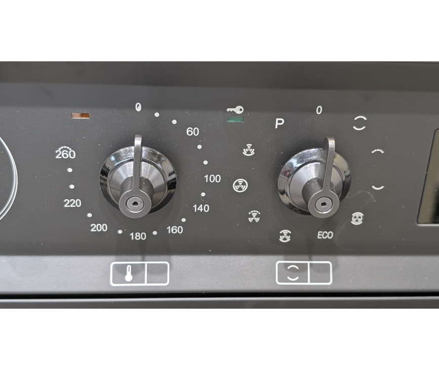 Smeg C92IPN2 inductie fornuis - mat zwart - dubbele oven