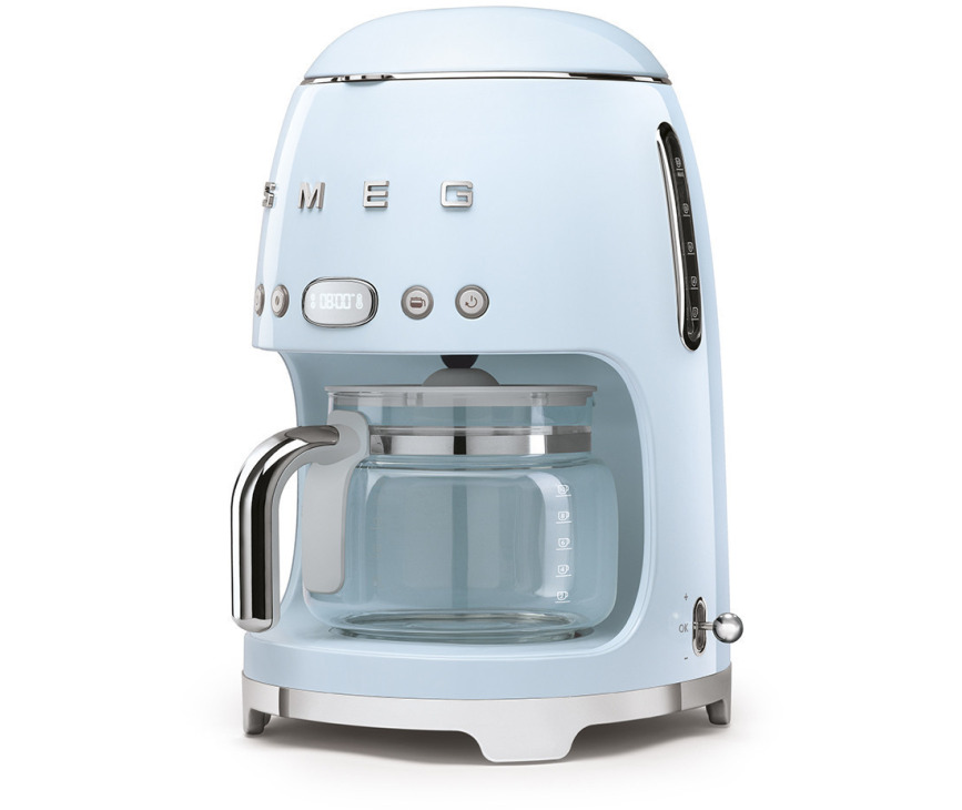Het reservoir van de Smeg DCF02PBEU heeft een inhoud van 1,4 liter.