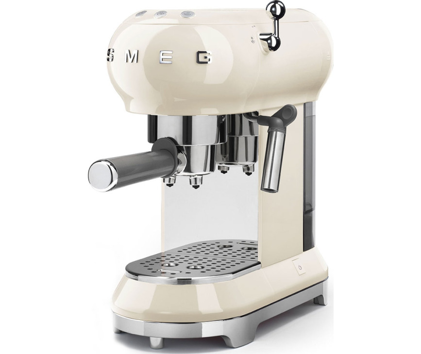 SMEG koffiemachine crème ECF01CREU