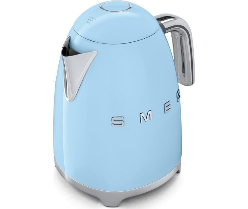 De Smeg KLF01PBEU waterkoker blauw heeft een inhoud van 1,7 liter