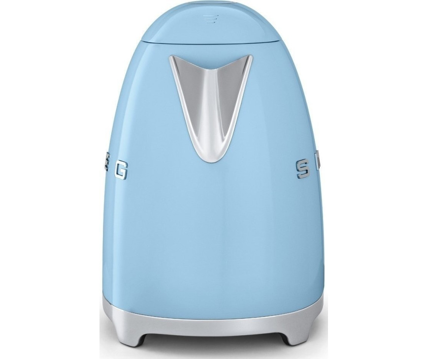 De Smeg KLF01PBEU waterkoker blauw is uitgerust in het jaren 50 retro design