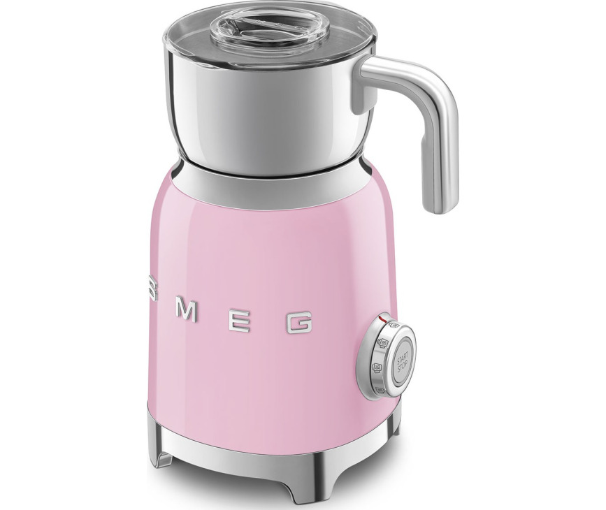 Het materiaal Smeg MFF01PKEU melkopschuimer is zeer hoogwaardig