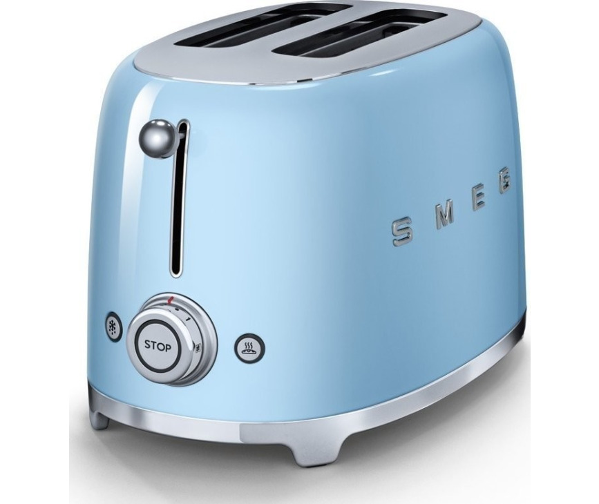 SMEG broodrooster blauw TSF01PBEU
