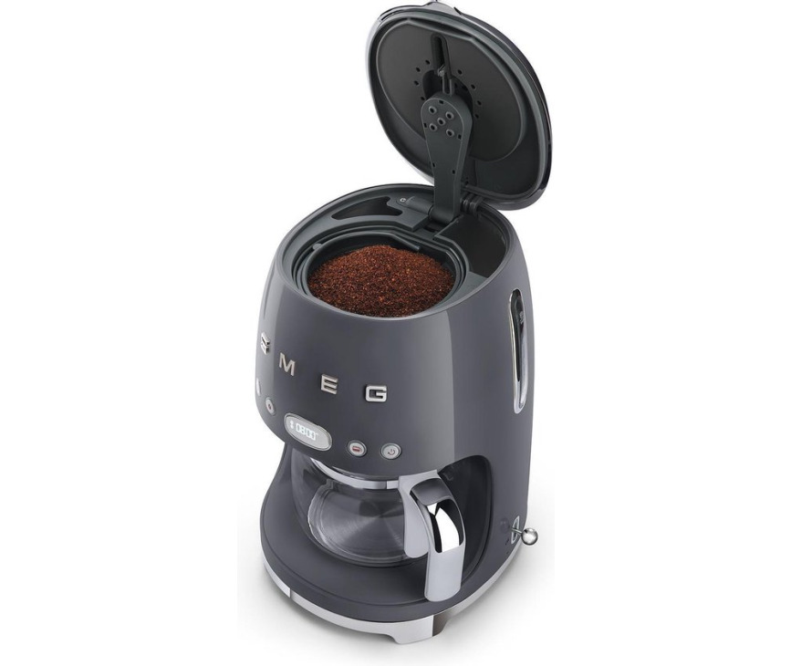 Smeg DCF02GREU koffiemachine - lei grijs