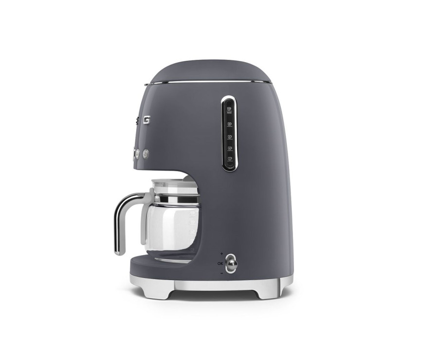 Smeg DCF02GREU koffiemachine - lei grijs