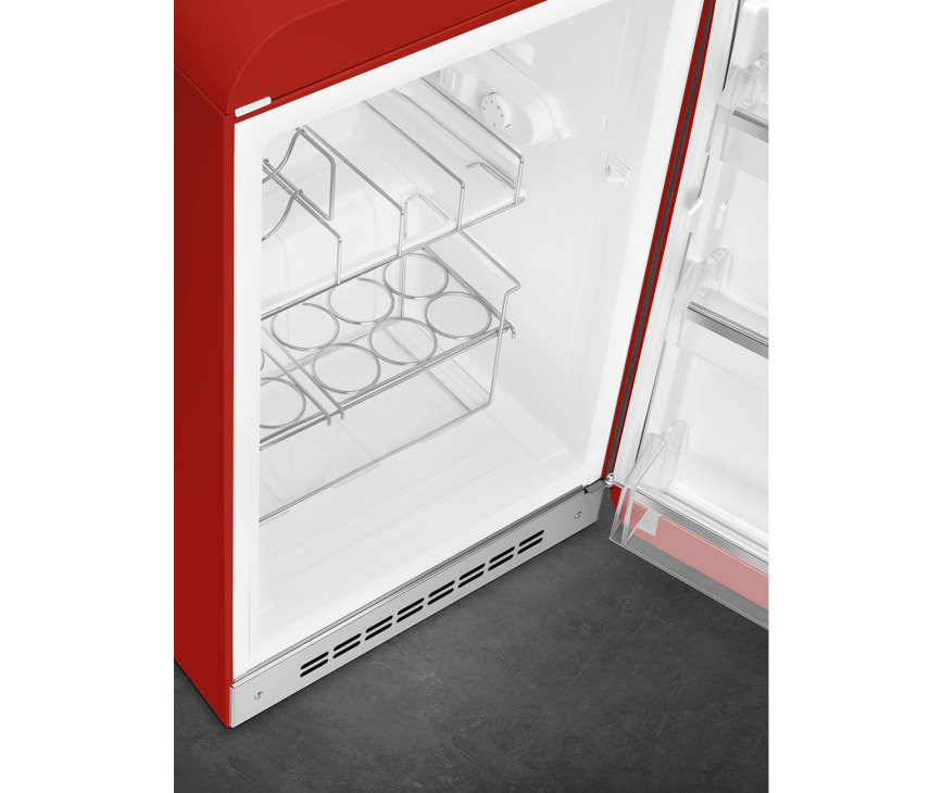 Smeg FAB10HRRD5 koelkast rood - rechtsdraaiend