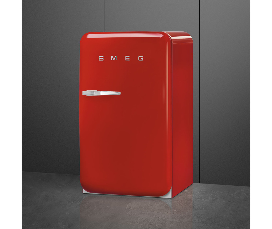 Smeg FAB10HRRD5 koelkast rood - rechtsdraaiend