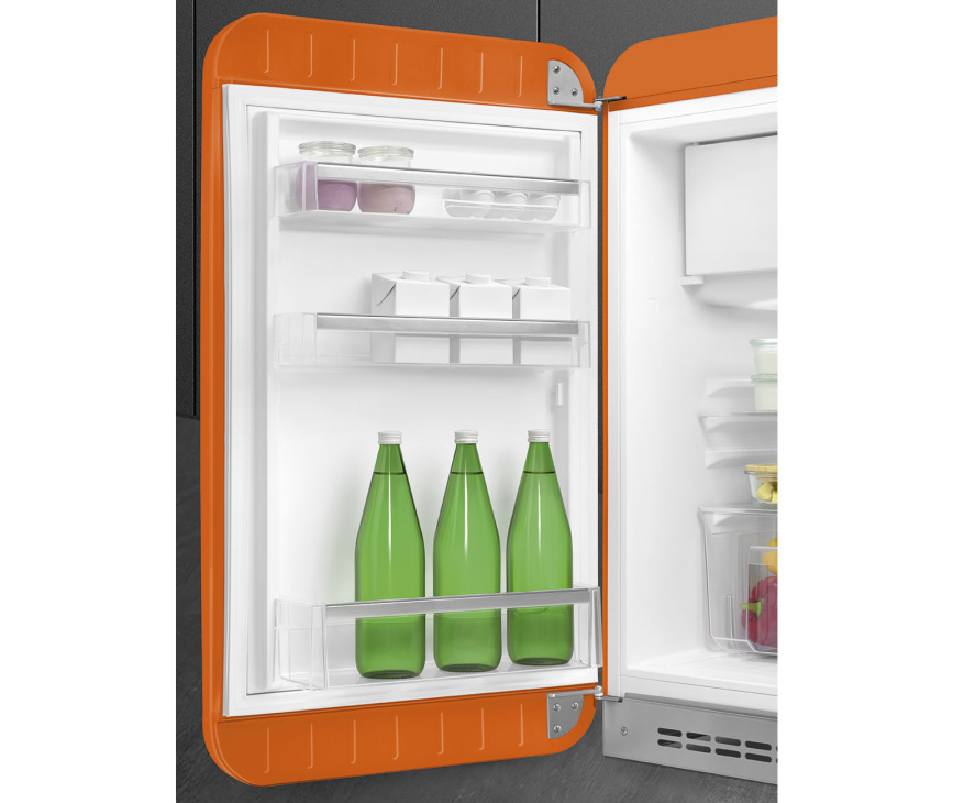Smeg FAB10LOR5 koelkast - oranje - linksdraaiend