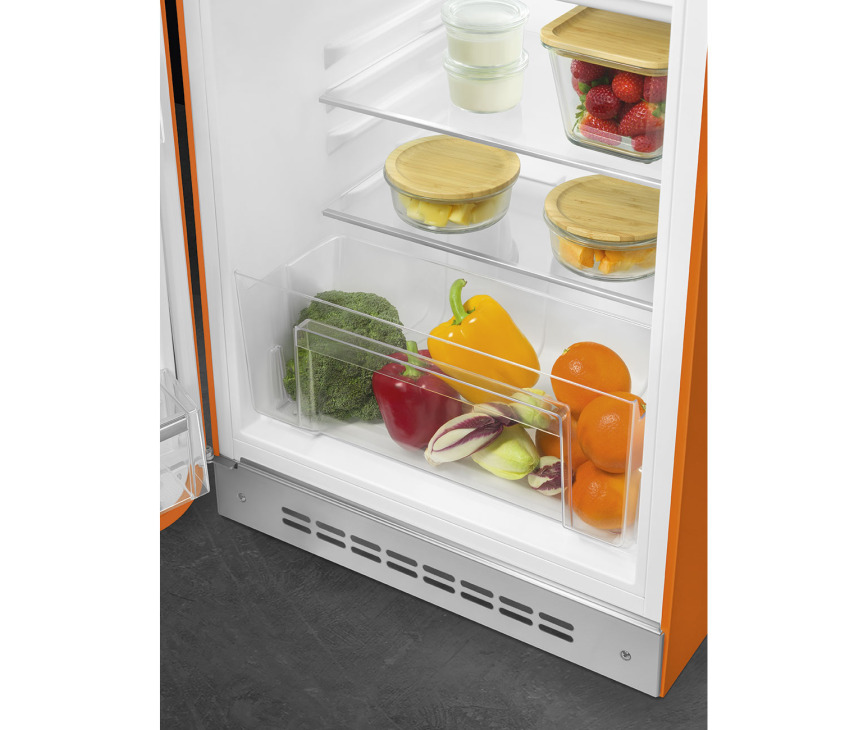 Smeg FAB10LOR5 koelkast - oranje - linksdraaiend