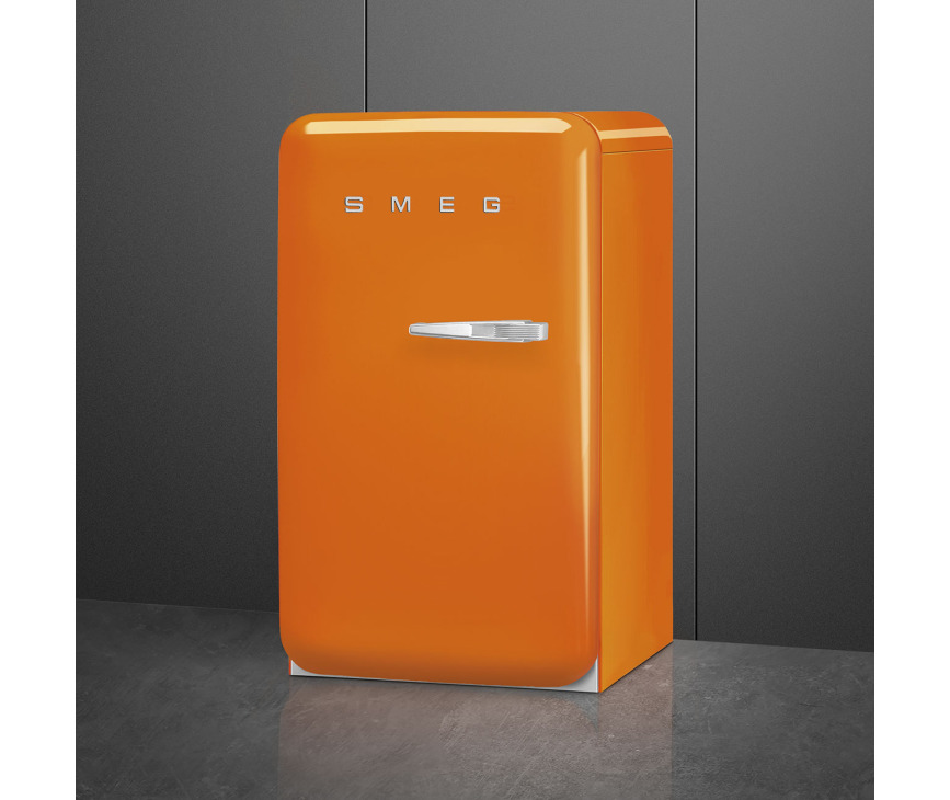 Smeg FAB10LOR5 koelkast - oranje - linksdraaiend