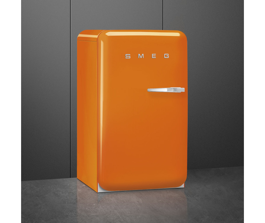 Smeg FAB10LOR5 koelkast - oranje - linksdraaiend