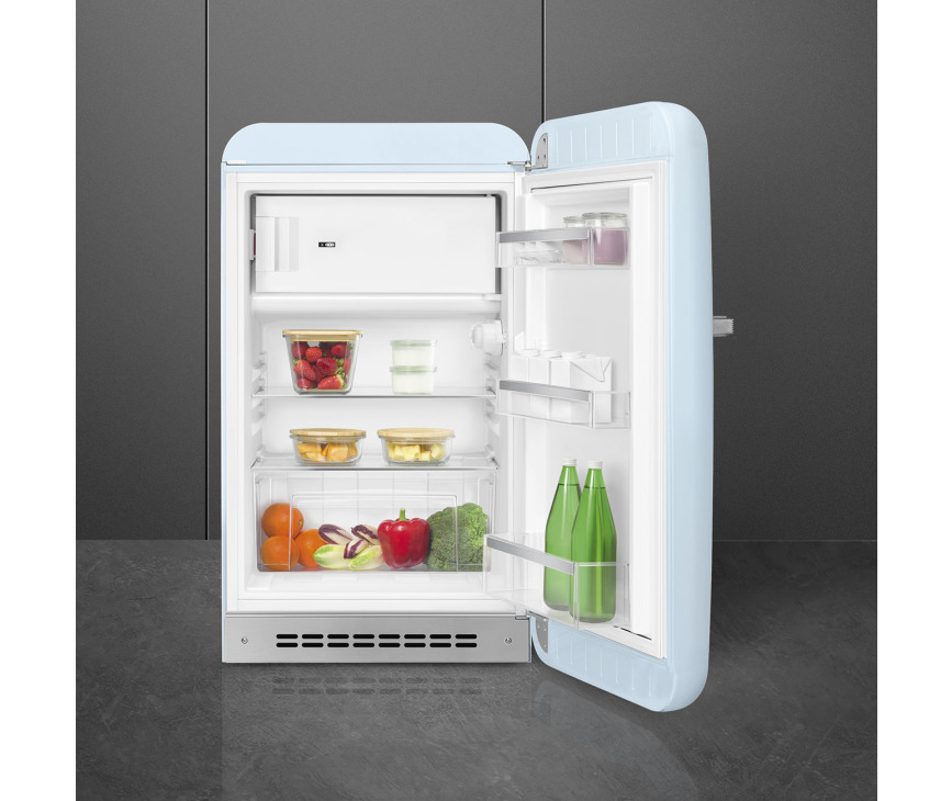 Smeg FAB10RPB5 pastelblauw koelkast - rechtsdraaiend