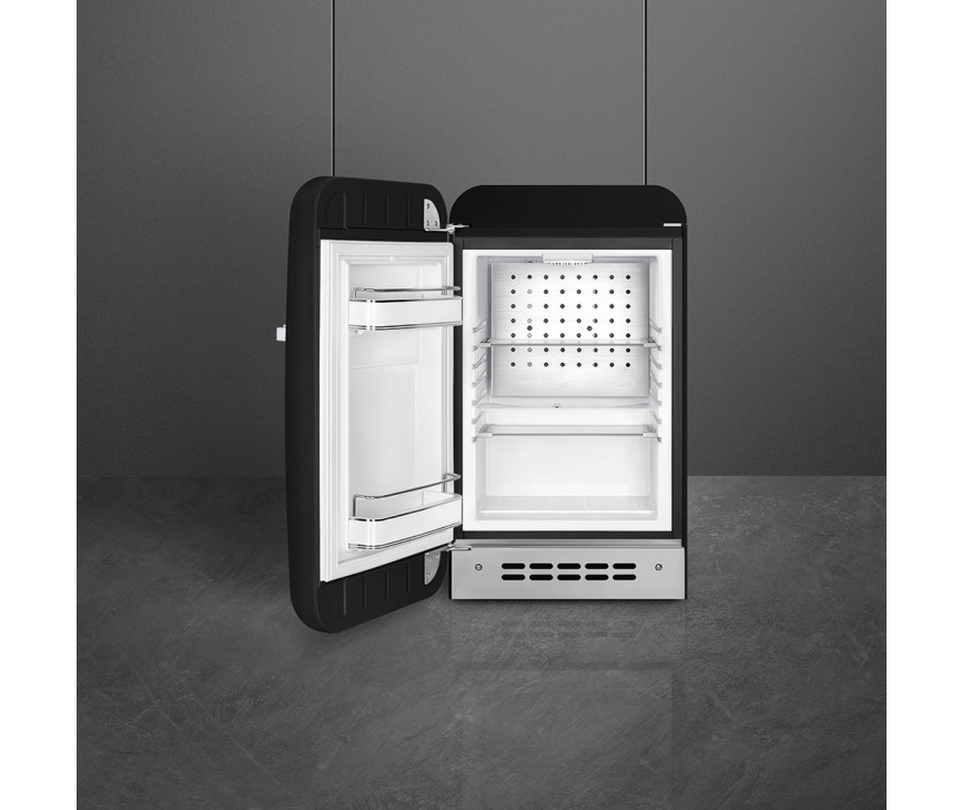 Smeg FAB5LBL5 koelkast zwart - barmodel