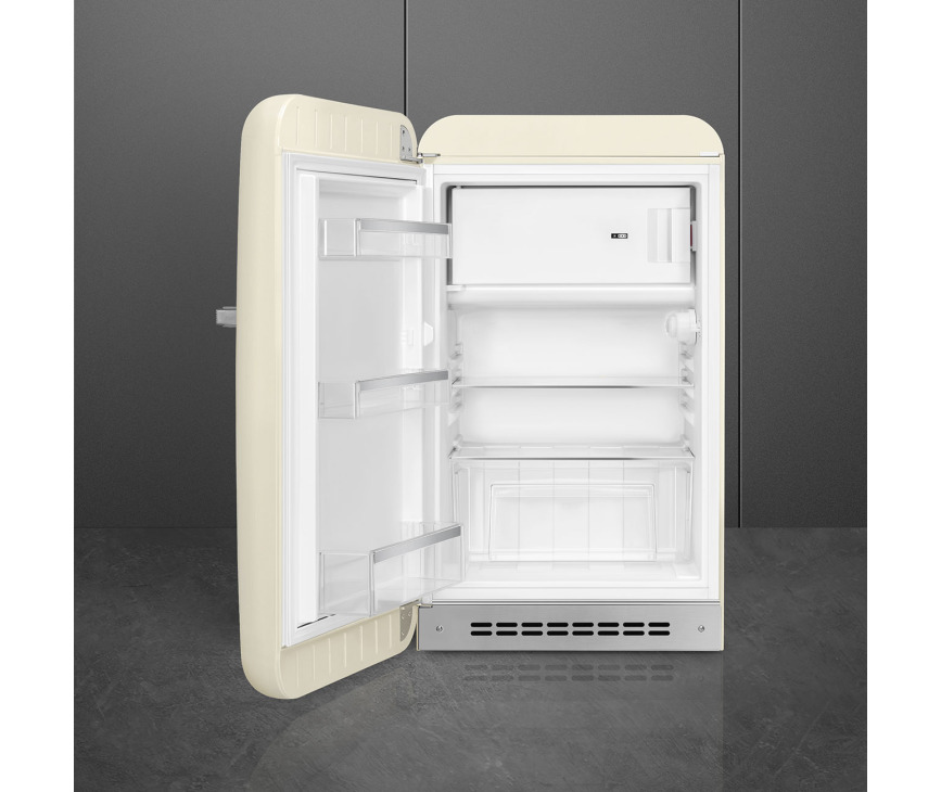 Smeg FAB10LCR5 koelkast creme - linksdraaiend