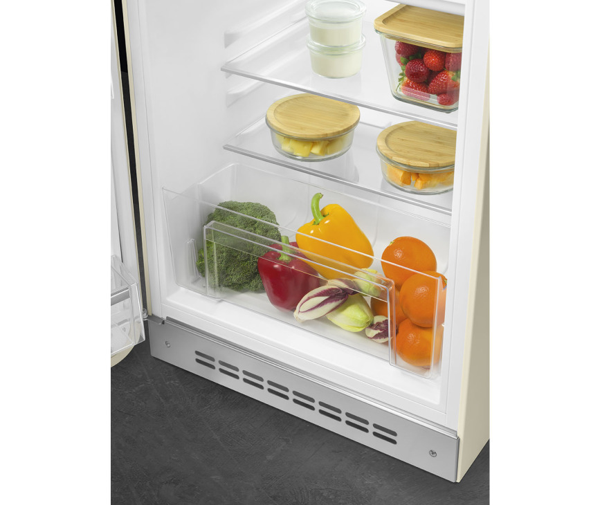 Smeg FAB10LCR5 koelkast creme - linksdraaiend