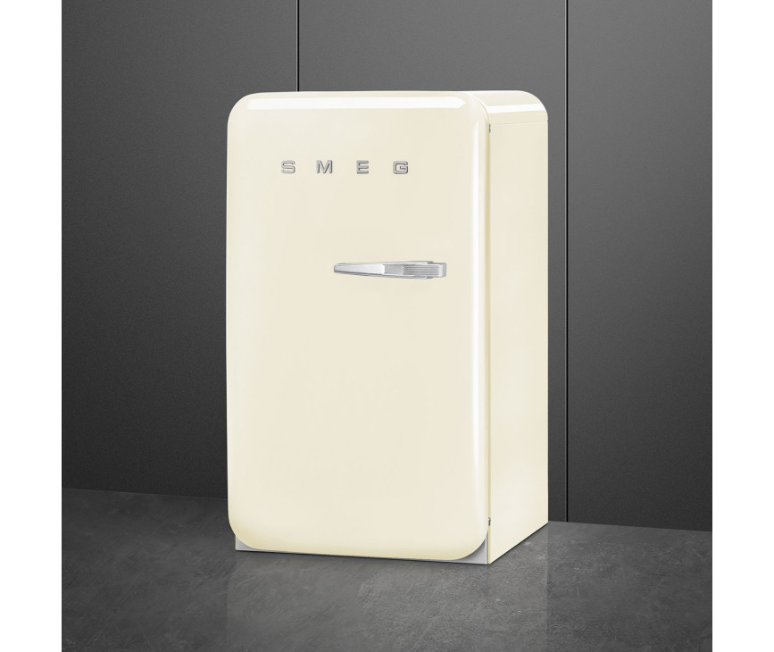 Smeg FAB10LCR5 koelkast creme - linksdraaiend