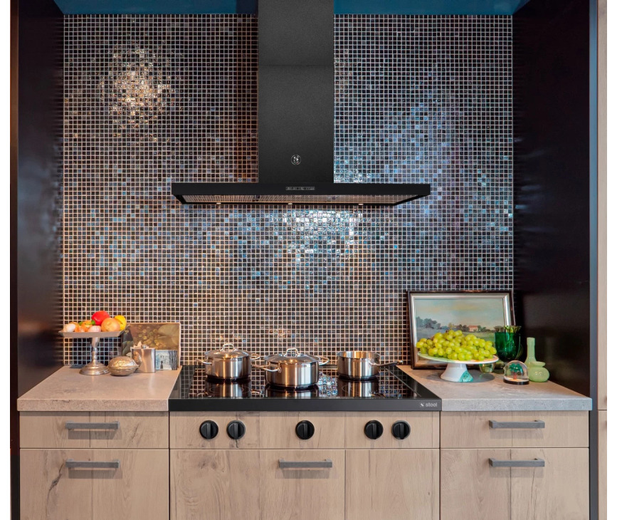 Steel E9P-5FIW NF inbouw kookplaat