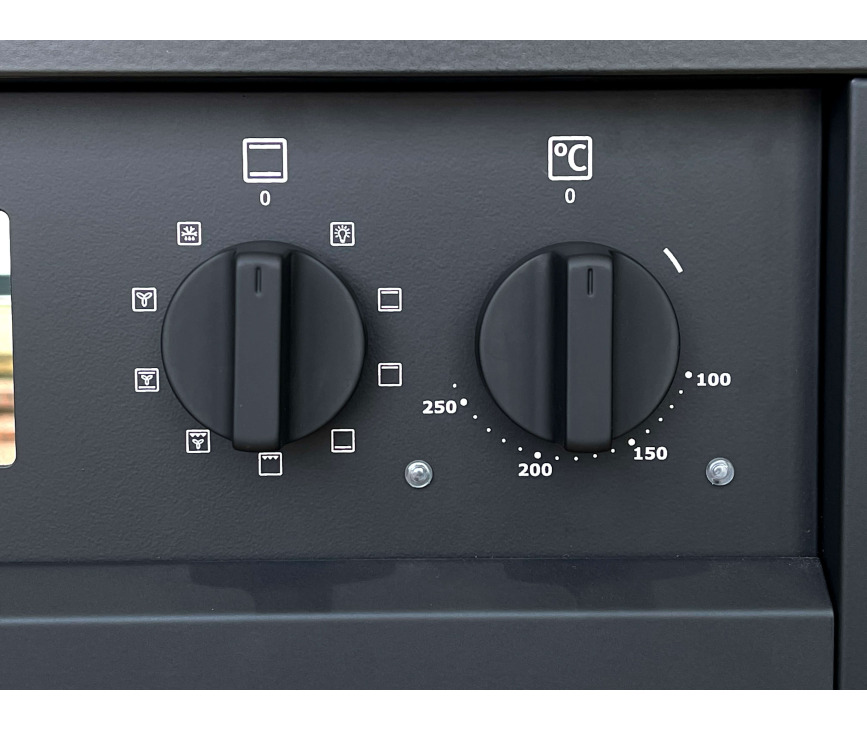 Steel DSW-E9F-5FI NF Enfasi inductie fornuis - mat zwart - All Black