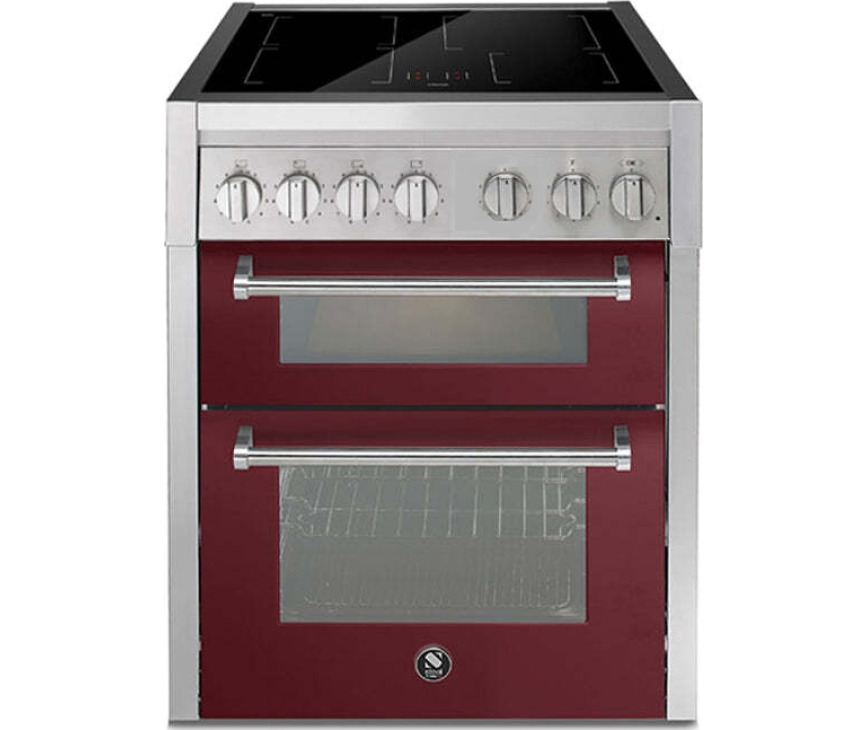 Steel GQ7SF-4I inductie fornuis met dubbele oven - 70 cm breed