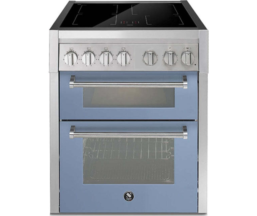 Steel GQ7SF-4I inductie fornuis met dubbele oven - 70 cm breed