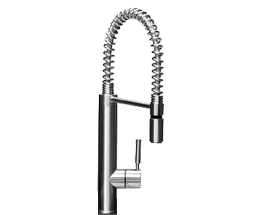 STEEL keukenkraan inbouw Genesi MPX