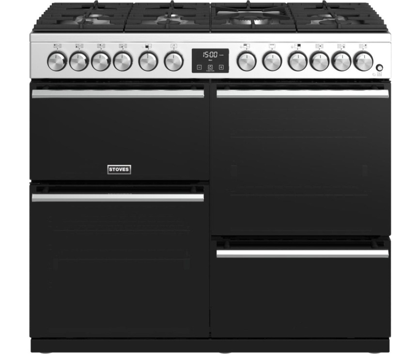 STOVES fornuis Precision DX S1000DF EU SS rvs