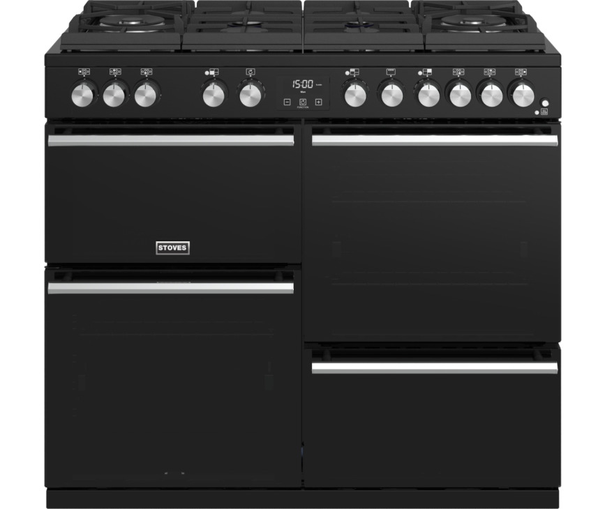 STOVES fornuis Precision DX S1000DF GTG EU BK zwart