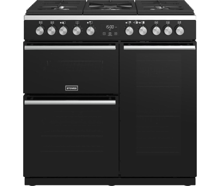 STOVES fornuis Precision DX S900DF EU BK zwart