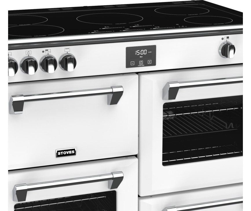 Stoves Richmond DX S1000Ei CB Icy White inductie fornuis