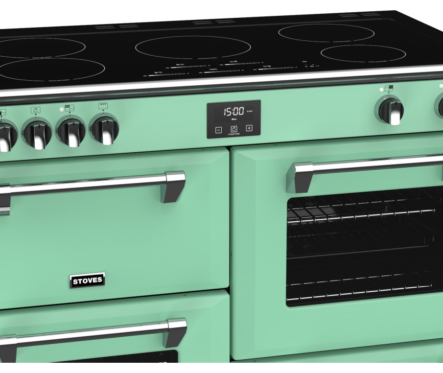 Stoves Richmond DX S1000Ei CB Mojito Mint inductie fornuis