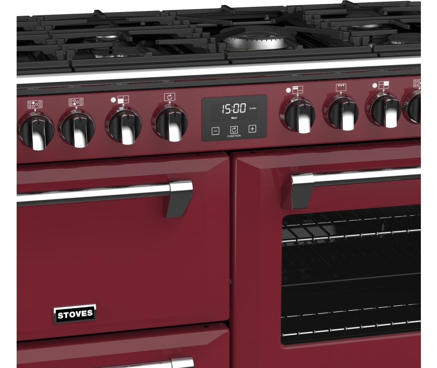 Stoves RICHMOND S1000 DF Deluxe Chili Red fornuis