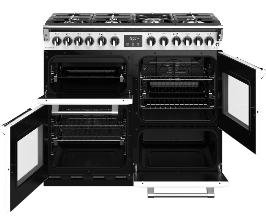 Stoves RICHMOND S1000 DF Deluxe Icy White fornuis