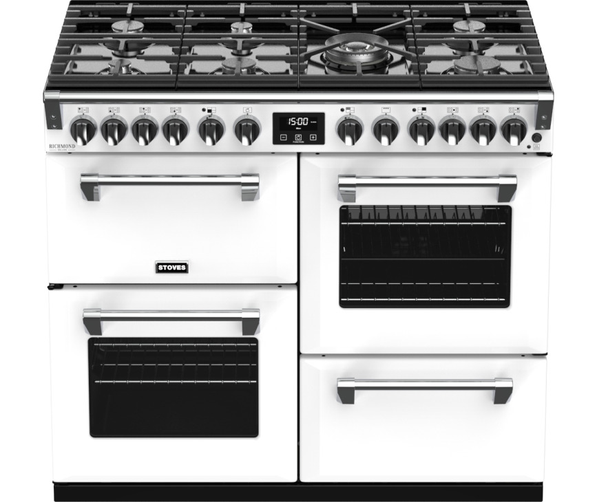 Stoves RICHMOND S1000 DF Deluxe Icy White fornuis