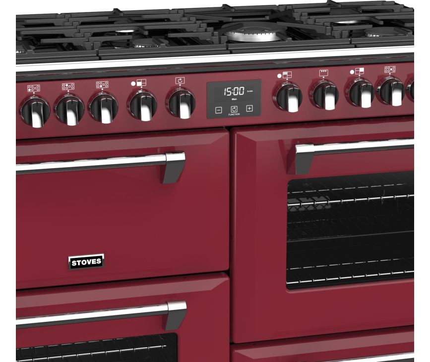 Stoves RICHMOND S1100 DF Deluxe Chili Red fornuis