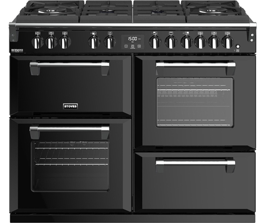 STOVES fornuis Richmond DX S1100 DF GTG zwart