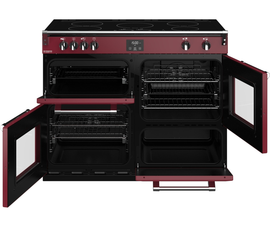 Stoves RICHMOND DX S1100 EI Chili Red inductie fornuis