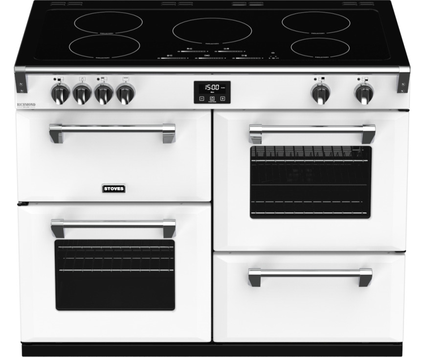 Stoves RICHMOND DX S1100 EI Icy White inductie fornuis