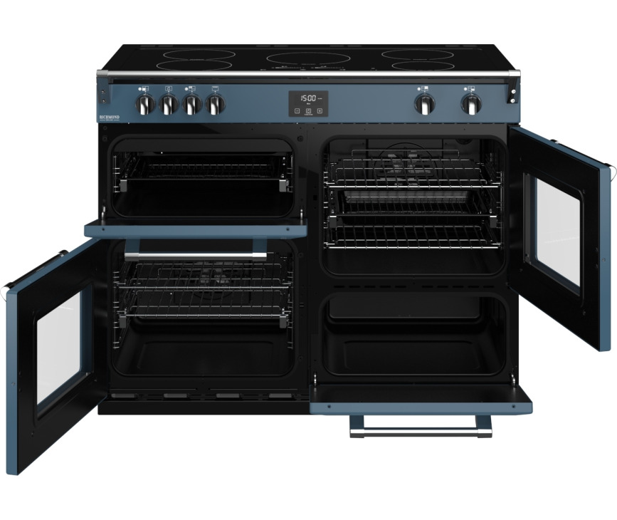 Stoves RICHMOND DX S1100 EI Thunder Blue inductie fornuis