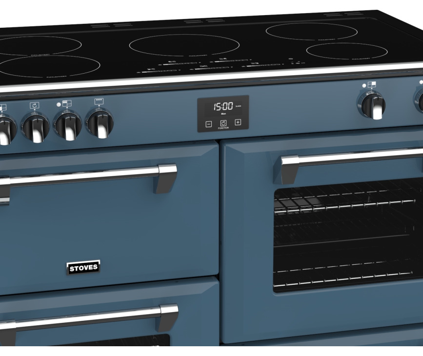 Stoves RICHMOND DX S1100 EI Thunder Blue inductie fornuis