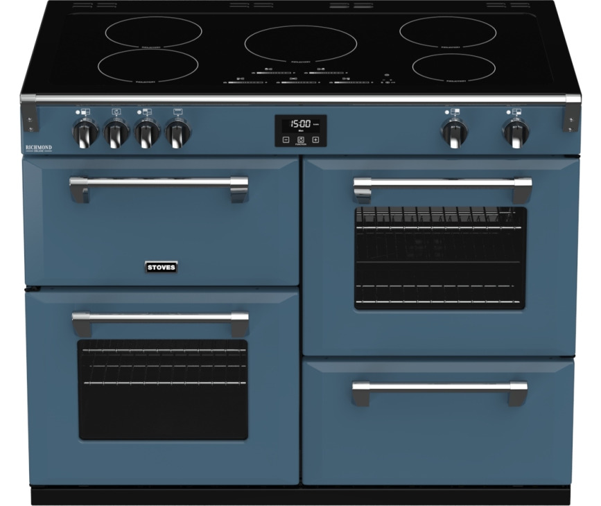 Stoves RICHMOND DX S1100 EI Thunder Blue inductie fornuis