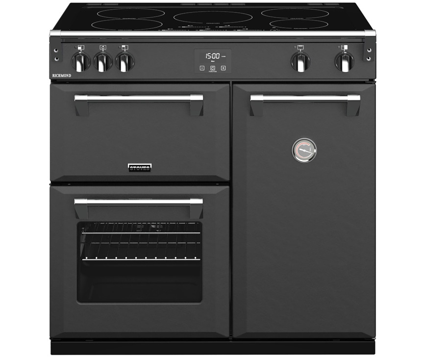 STOVES fornuis inductie Richmond S900 EI antraciet-mat