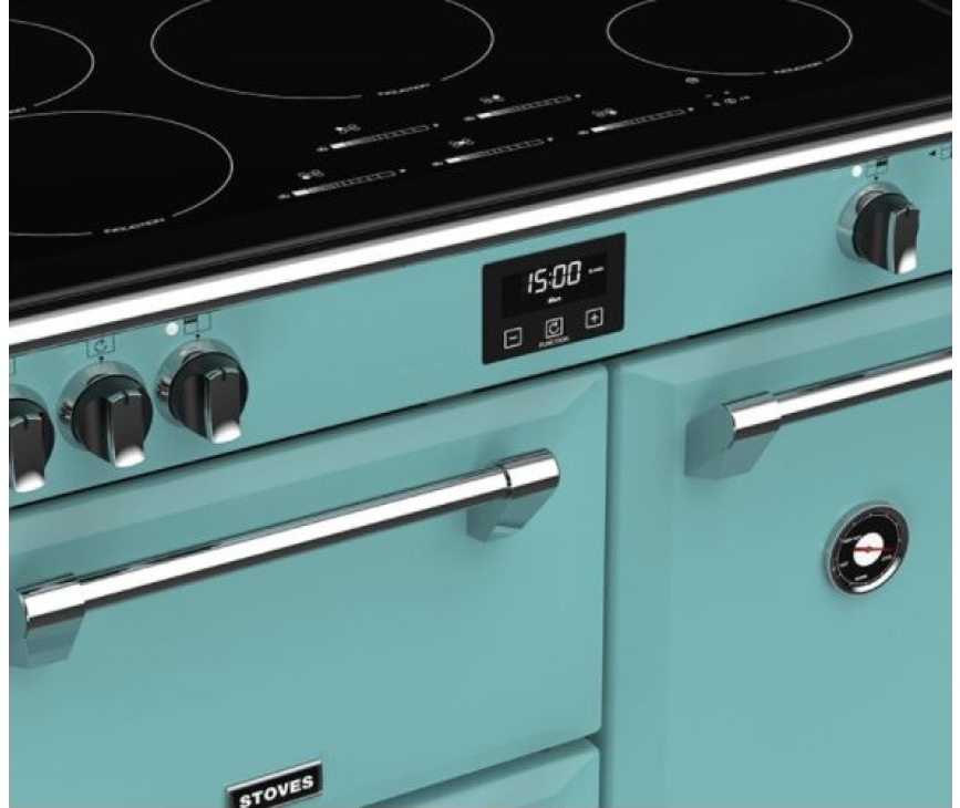 Stoves RICHMOND S900 EI Deluxe Country Blue inductie fornuis