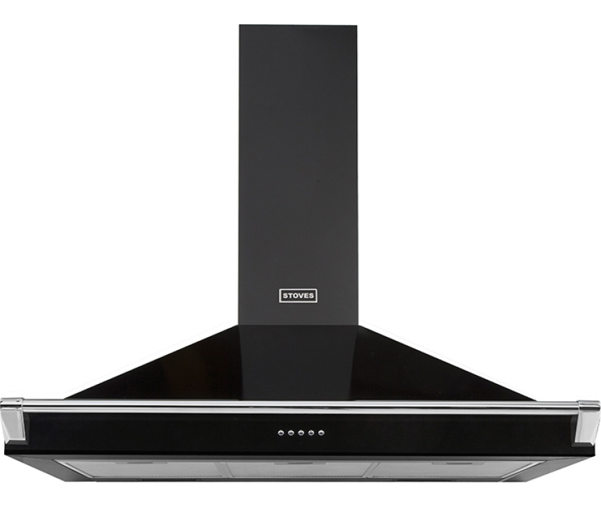 STOVES afzuigkap S1100 Rich Chim Rail Black