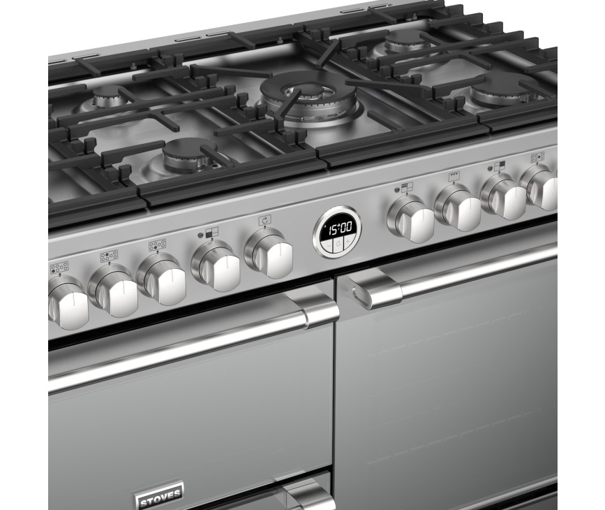 Stoves STERLING S1000 DF Deluxe RVS fornuis