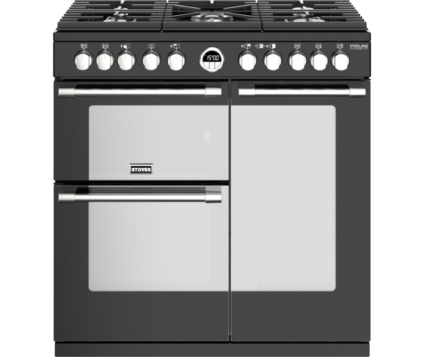 STOVES fornuis Sterling DX S900 DF zwart