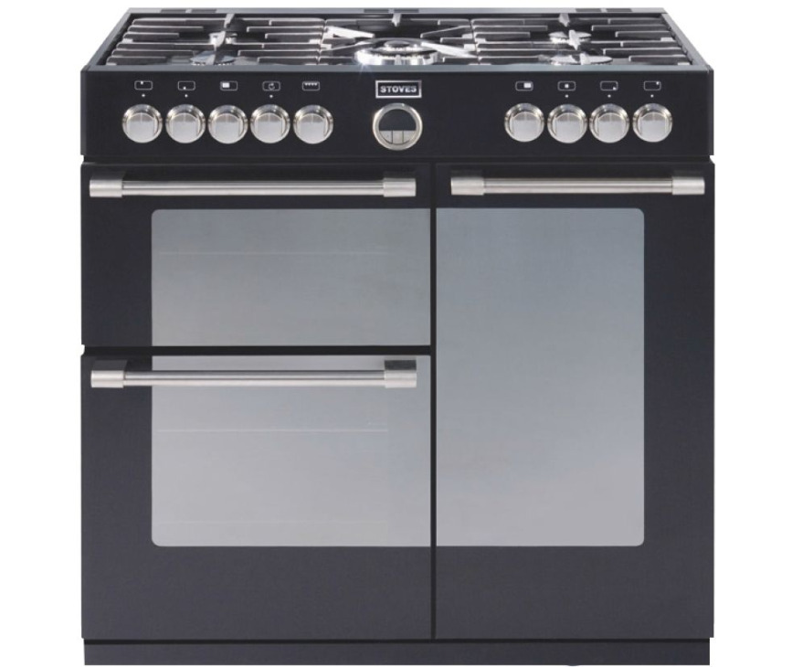 STOVES fornuis Sterling S900 DF zwart