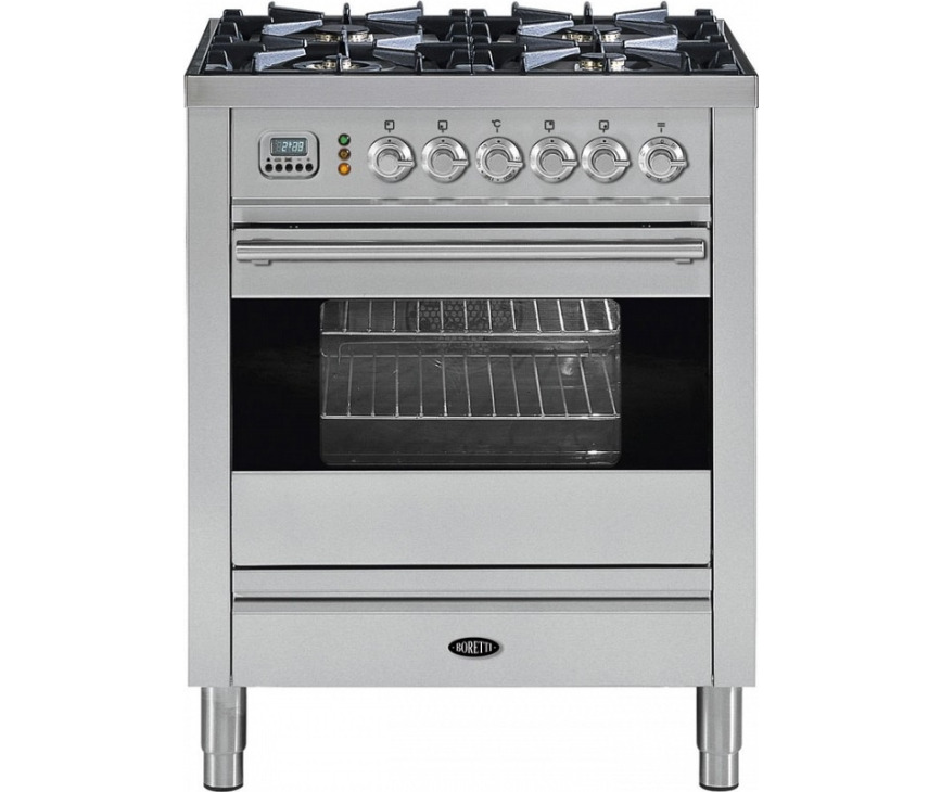 BORETTI fornuis rvs VPS74IX