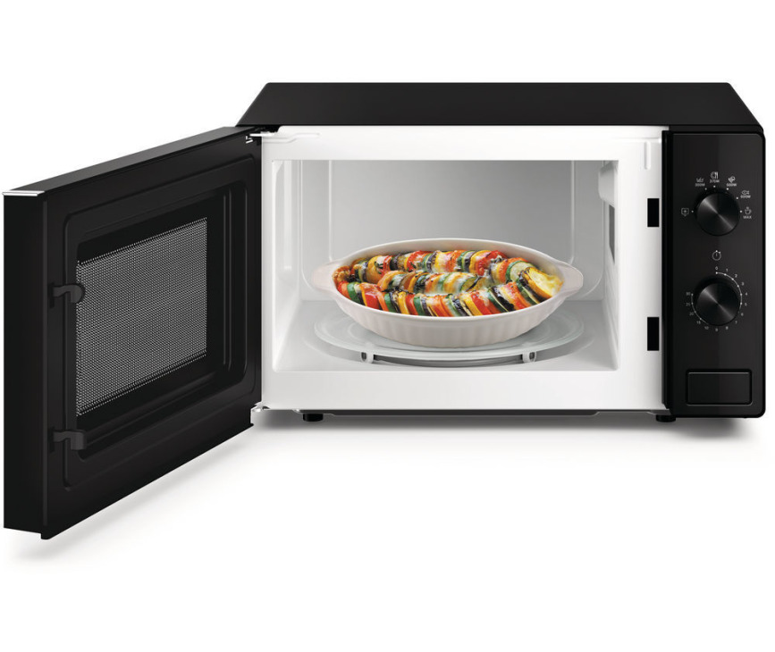 Foto van de Whirlpool MWP101B uitgevoerd met draaideur en voorzien van een inhoud van 20 liter