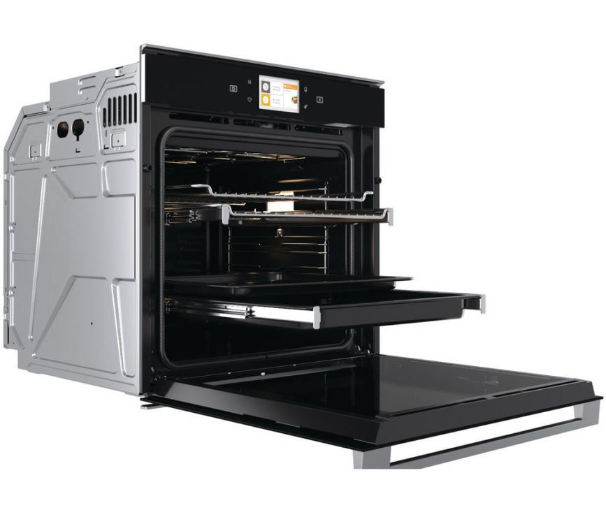 Met de app is de Whirlpool W11 OM1 4MS2 P inbouw oven handig te bedienen