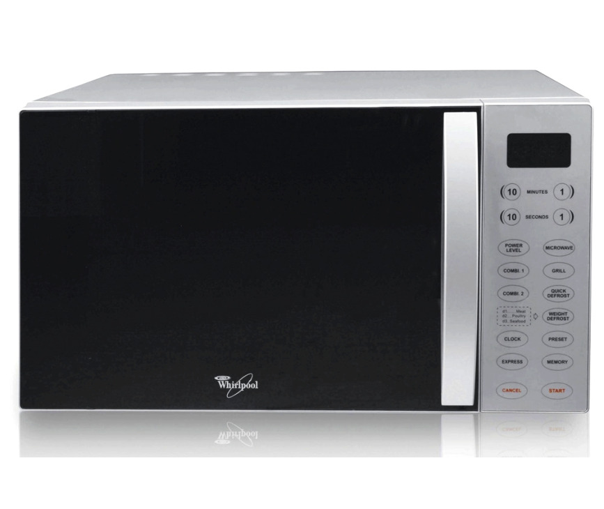 WHIRLPOOL magnetron met grill zilver MWO611SL